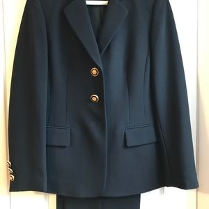 Elegant Pant Suit 4P Dark Blue